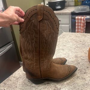 Brown Western Cowboy Boots